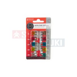 Biztosíték készlet 10db-os mini 