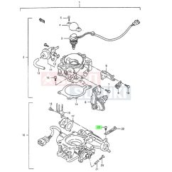 Suzuki Samurai csavar gyári 02112-05083