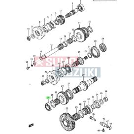 Suzuki Samurai 1,0 Bearing Transfer Gear Case 08173-63060