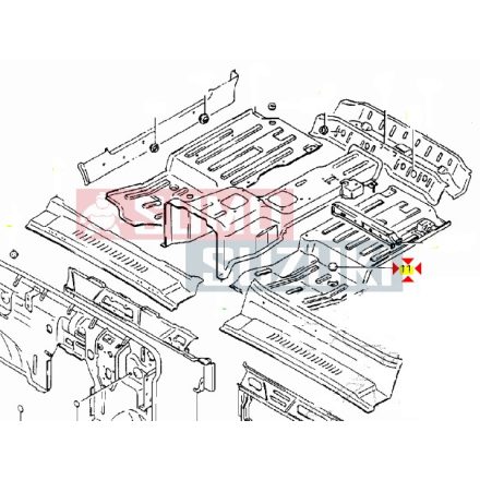 Suzuki Samurai Rubber Cap (45mm) 09250-40002