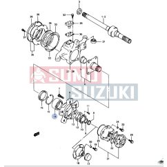   Samurai kerékcsapágy első SJ413 , Jimny spirálrugóshoz 09267-41001