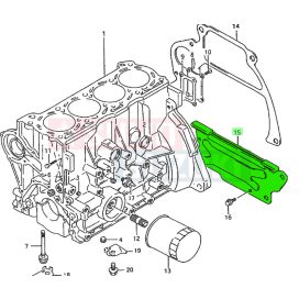 Suzuki Vitara SE416 kuplung lemez alsó 11320-60A00