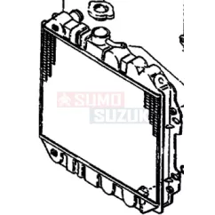 Suzuki Samurai SJ410 hűtő 17700-80002