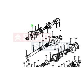 Suzuki Samurai SJ413 menesztőtárcsa 27110-83652