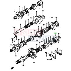 Suzuki Samurai SJ413 menesztő tárcsa 27110-83661