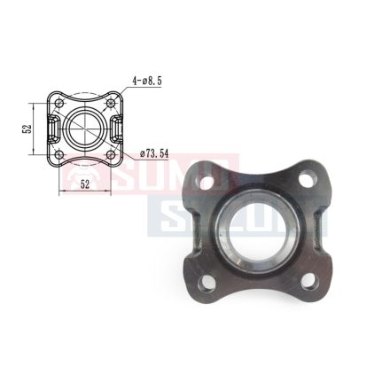 Suzuki Samurai LJ80 SJ410 kardánvilla 8mm csavarlyukkal 27131-73002