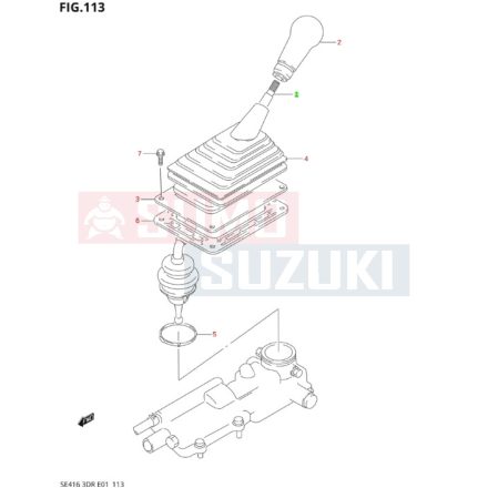 Suzuki Vitara SE416 SE419D váltókar 28101-60A02