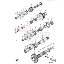 Suzuki Samurai lemez osztóműben 29136-80050