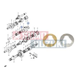   Suzuki Samurai SJ410,SJ413,SJ419 Transfer Case Counter Shaft Washer 29956-80050