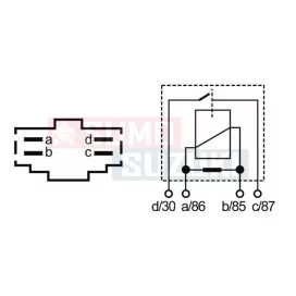  Suzuki Samurai SJ419 üzemanyag befecskendező relé 31850-85C00