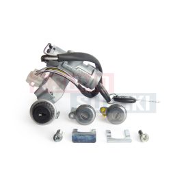   Suzuki Samurai Steering Lock Assy + 4 Locks G-37100-85210-KIT-CI