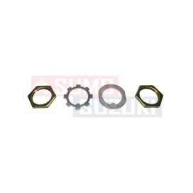   Suzuki Samurai SJ410,SJ413 Front Hub Wheel Bearing Nut and Washer KIT (4 Pcs) G-43461-80000-KIT-JP