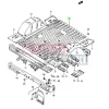 Suzuki Samurai padlólemez csomagtérben LONG alvázhoz 62111-80350