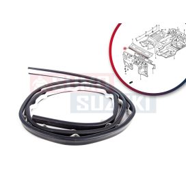   Suzuki Samurai géptető és lombrács közti tömítés 72464-50C00 Japán eredeti