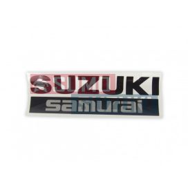 Suzuki Samurai Matrica hátsó Fekete 77815-50CA0-5PK