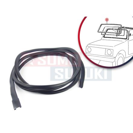 Suzuki Samurai SJ413 SJ419 első szélvédő tömítés külső "V" típusú 84611-73A00