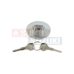   Suzuki Samurai SJ413 Fuel Tank Cap Chrome With 2 Keys 89260-83011 , 89260-80000