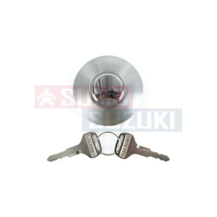 Suzuki Samurai SJ413 Fuel Tank Cap Chrome With 2 Keys 89260-83011 , 89260-80000