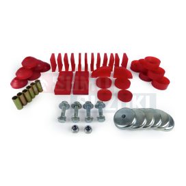   Suzuki Samurai SJ410,SJ413 Chassis Bush Kit of 64 Pieces Polyurethane G-ALVAZ-POLI-KLT-64