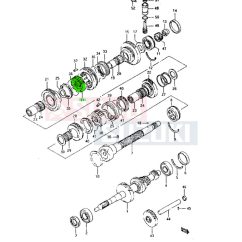 Maruti 800 szinkronagy I-II sebesség 24411-84301