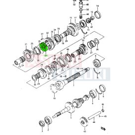 Maruti 800 szinkronagy I-II sebesség 24411-84301