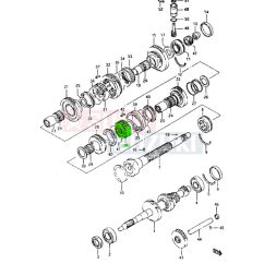 Maruti 800 szinkron agy III-IV. sebesség 24412-78503