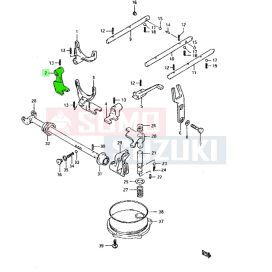   Maruti 800 sebváltó működtető villa I-II. sebesség 25271-84301