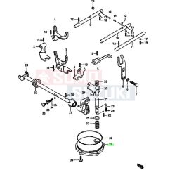 Suzuki Maruti sebváltó működtető kar fedél 25573-78500