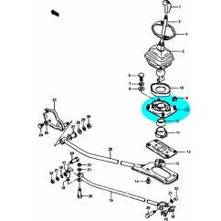 Maruti sebességváltó váltó kar ház gumibak 28180-78002