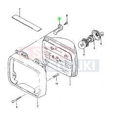 Maruti 800 fényszóró keret rögzítő 35132-84010