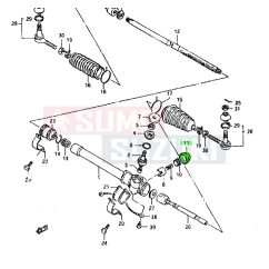 Maruti 800 fogasléc állító gumi 48536-82000