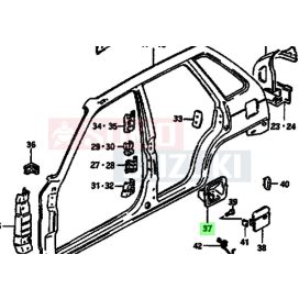 Maruti 800 benzinbeöntő cső tartó 64560-84000