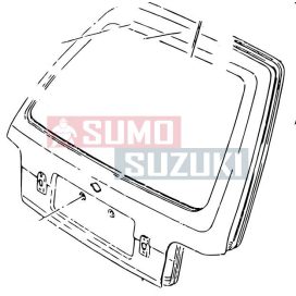 Maruti Csomagtér ajtó 69100-84350