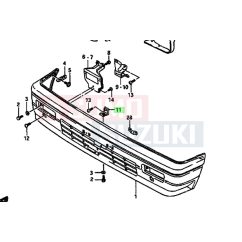 Maruti 800 első lökhárító középső tartó 71717-84300