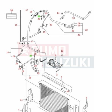 Suzuki csavar 01550-0610A