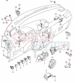 Suzuki Swift műszerfal csavar gyári
