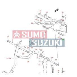 Suzuki Vitara pedál tartó bak anya 08310-00107