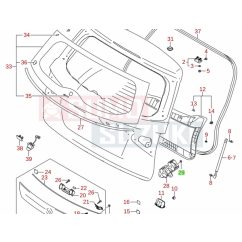 Suzuki hátsó ajtó alátét 08361-1506A