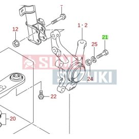 Suzuki Swift csonkállvány csavar 09100-10222