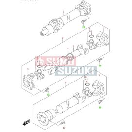Suzuki Jimny kardán csavar 09112-10002