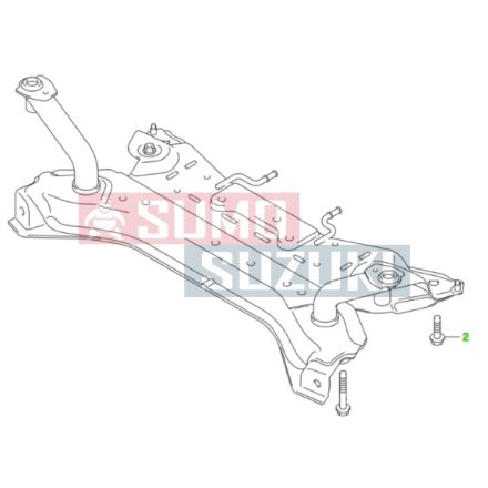 Suzuki Swift 2005-> bölcső csavar kicsi 09135-14006