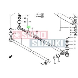   Suzuki Samurai ,Vitara,Jimny Steering Link Rod Nut /Right Thread (Original Suzuki) 09140-16022