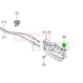 Suzuki patent anya belső kilincs 09148-05031