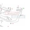 Suzuki Baleno 2016-tól első lokhárító tartó anya 09148M05072