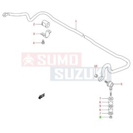 Suzuki Swift stabilizátor anya 09159-08083