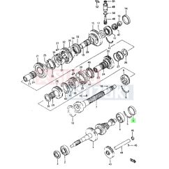 Maruti 800 fagydugó bal csapágynál 09241M47102