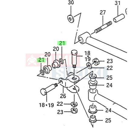 Suzuki Swift 1989->,Baleno Gear Shift Control "O" Ring 09280-12014