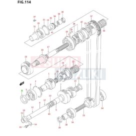Suzuki Grand Vitara osztómű nyelestengely szimering