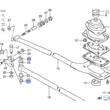 Suzuki Swift,Jimny Gear Control Shaft Bush 09306-12009