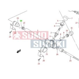   Suzuki Swift,WR+,Ignis Steering Unit Snap Ring (Original Suzuki) 09381-33002